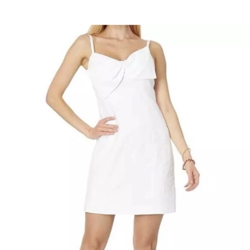 Lilly Pulitzer White Sleeveless Sundress size 4 nwt